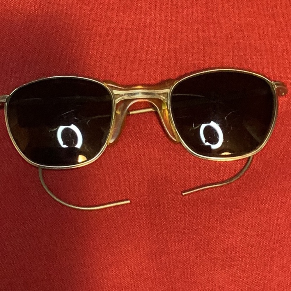 Vintage Mens American Optical Aviator Sunglasses